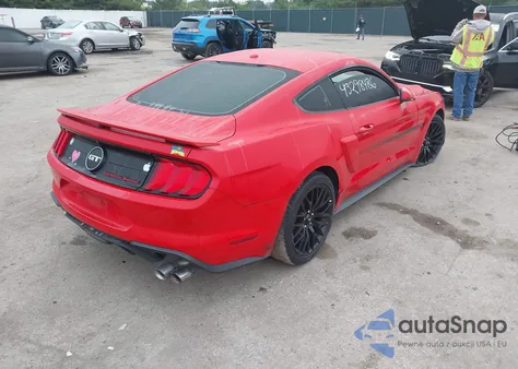 2019 Ford Mustang Gt Premium из США, поврежденный, VIN 1FA6P8CF3K5106653